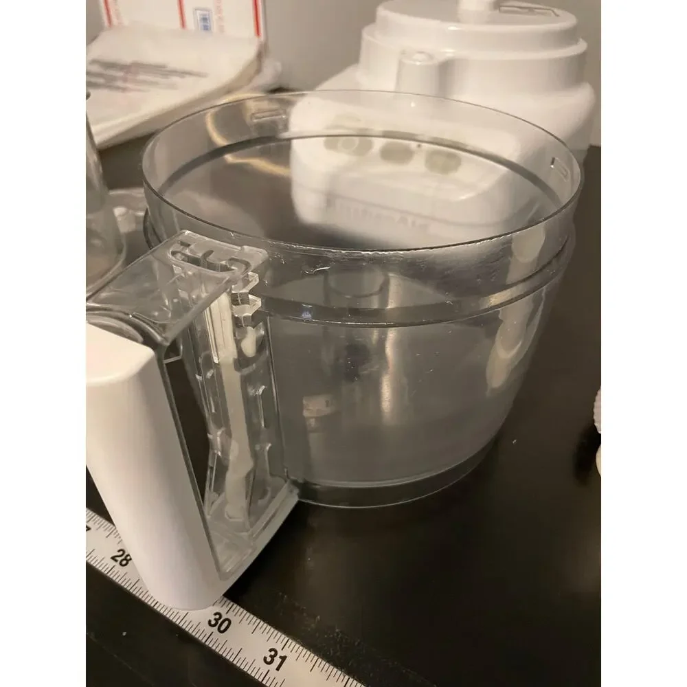 KitchenAid KFP600WW Ultra Power Food Processor White Bowl Lid S Blade France